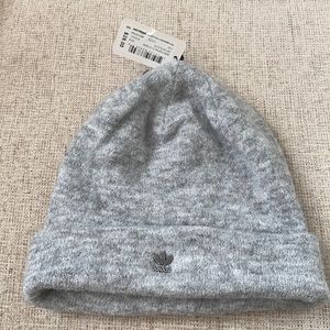 Adidas Woman’s Original Fuzzy Grey Beanie